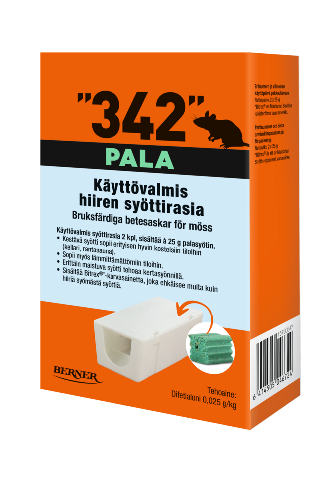 Tuotekuva: 342 Syöttirasia 2 kpl, palasyötti