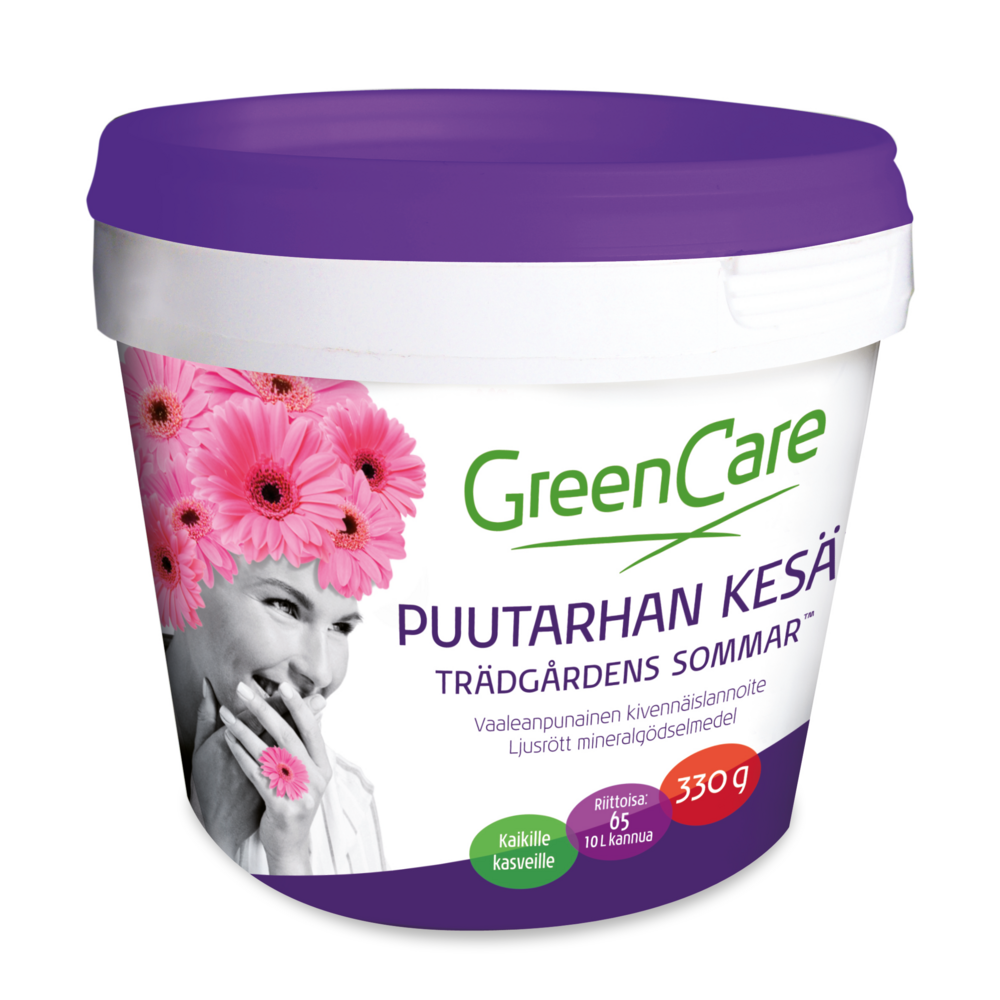 Tuotekuva: GreenCare Puutarhan Kesä Kastelulannoite 330g
