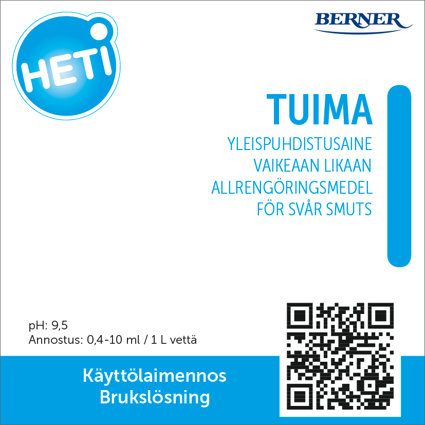 Tuotekuva: HETI Tuima käyttöliuostarra