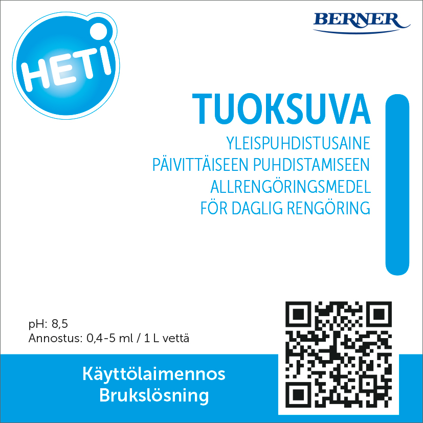 Tuotekuva: HETI Tuoksuva käyttöliuostarra