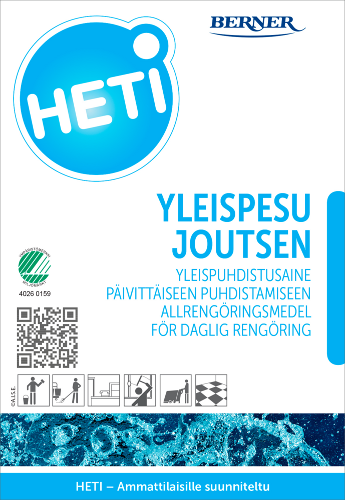 Tuotekuva: HETI Yleispesu Joutsen 200 L yleispuhdistusaine