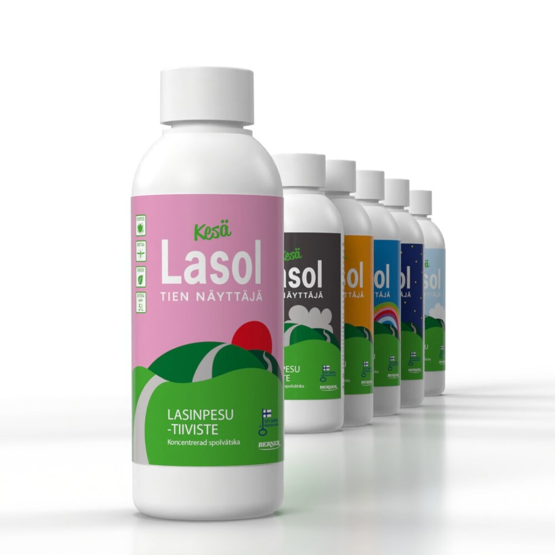 Lasol tuulilasinpesunesteet