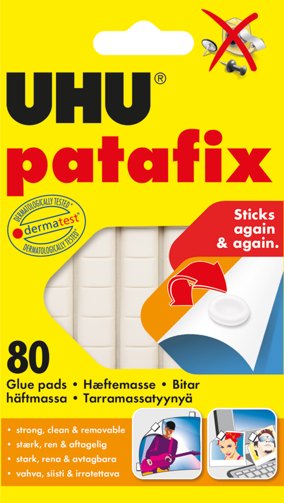 Tuotekuva: UHU Patafix valkotarra 80kpl
