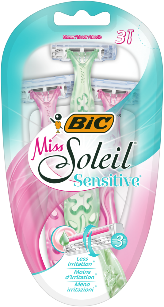 Tuotekuva: BIC varsiterä Miss Soleil Sensitive 3kpl