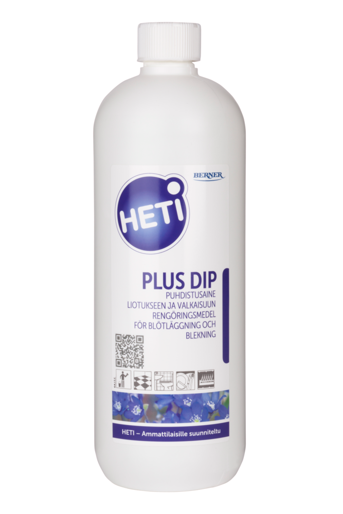 Tuotekuva: HETI Plus Dip 1 L puhdistuaine liotukseen ja valkaisuun