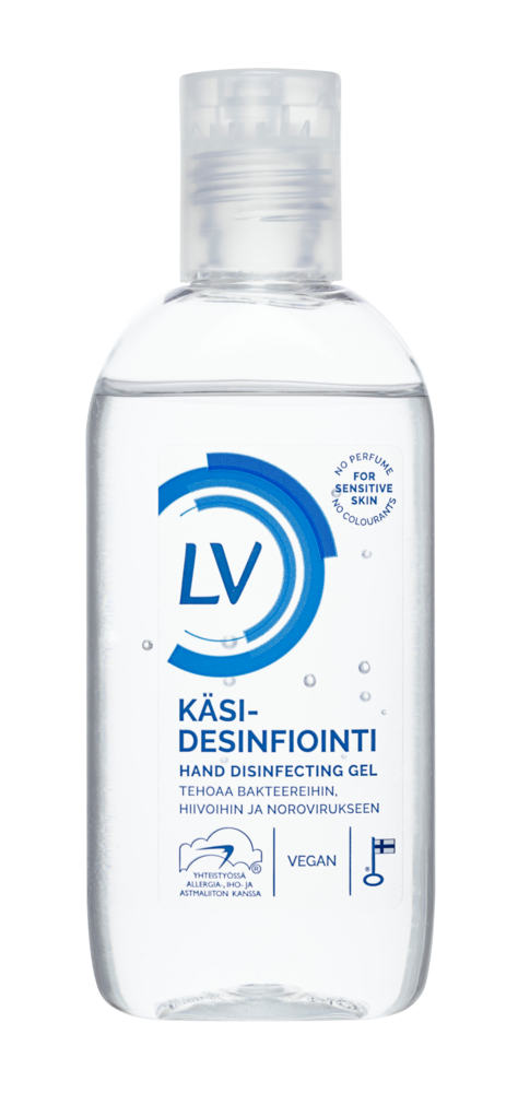 Tuotekuva: LV 100ml Käsidesinfiointi geeli EN 14476 Noro