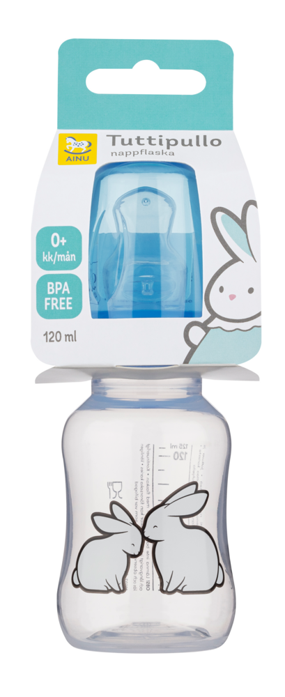Tuotekuva: Ainu Tuttipullo 120ml PP muotoiltu