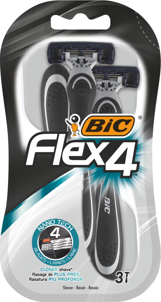 Tuotekuva: BIC varsiterä Flex 4 3kpl