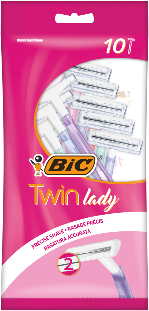Tuotekuva: BIC varsiterä Twin Lady 10kpl
