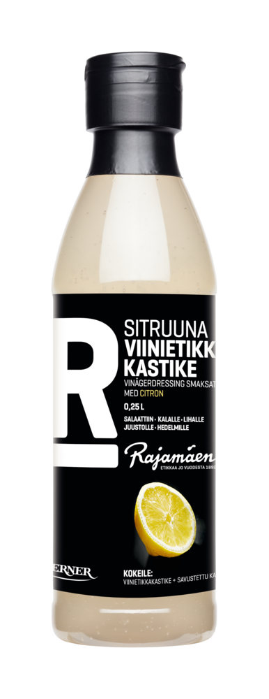 Tuotekuva: Rajamäen Sitruunaviinietikkakastike 0,25l