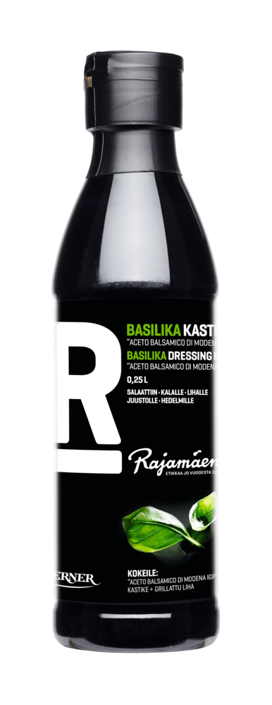 Tuotekuva: Rajamäen Basilikakastike "Aceto Balsamico di Modena igp" 0,25l