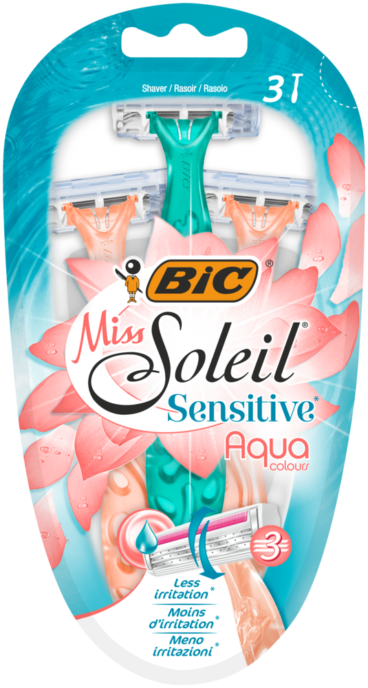 Tuotekuva: BIC varsiterä Miss Soleil Sensitive 3-pack 3 teräinen