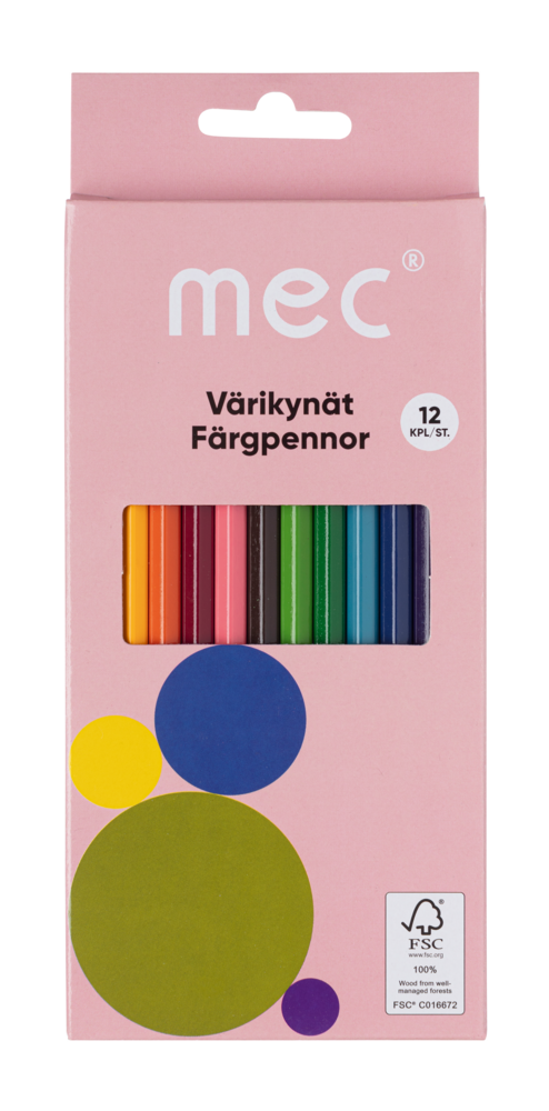 Tuotekuva: mec Värikynä 12kpl