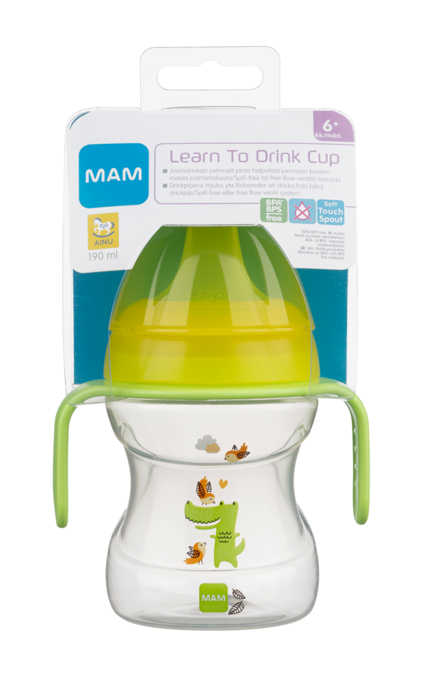 Tuotekuva: Ainu Mam 190ml Learn to Drink Cup 6+kk nokkamuki