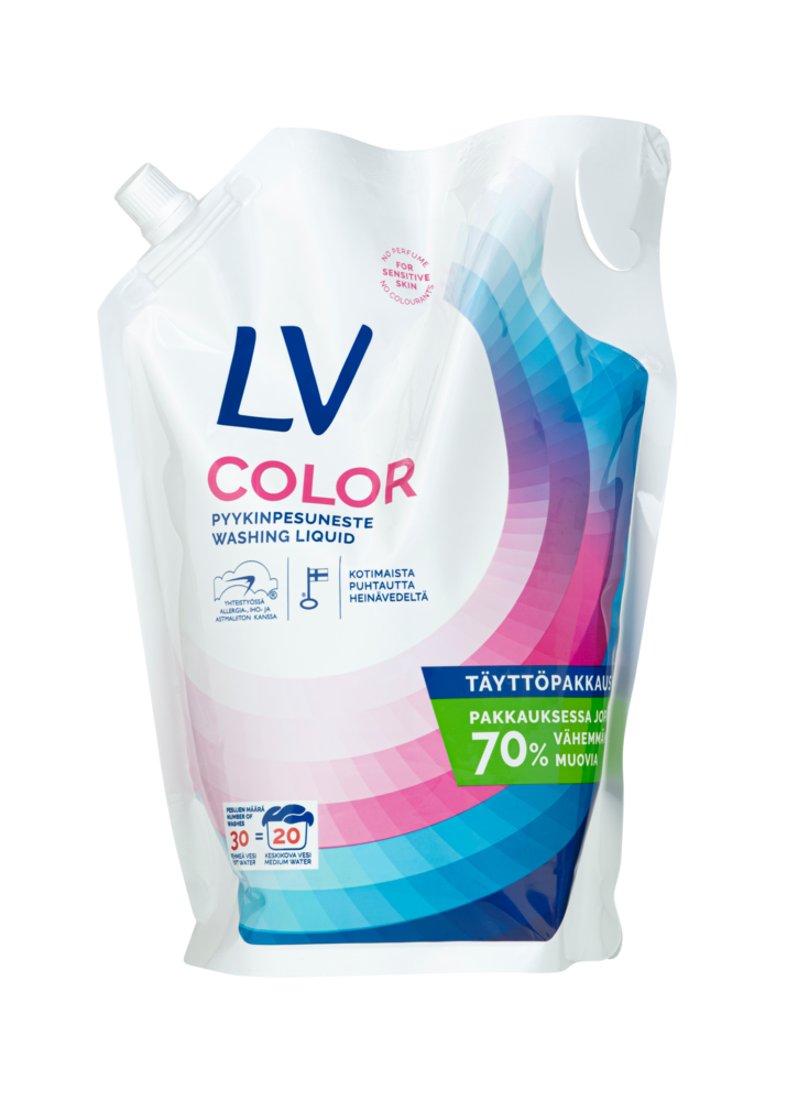 Tuotekuva: LV 1,5l Color pyykinpesuneste täyttöpussi