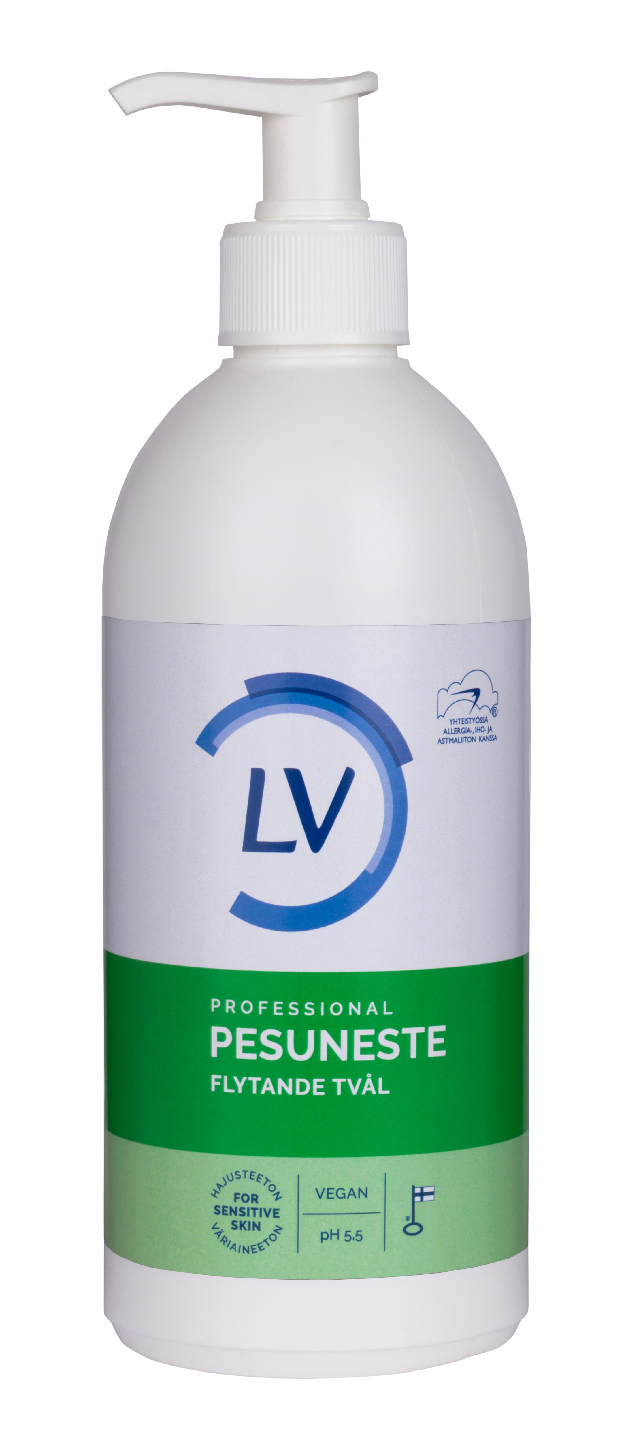 Tuotekuva: LV Pesuneste 500 ml pumpulla