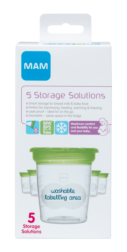 Tuotekuva: Ainu MAM Storage Solution Säilytysratkaisu 5 kpl x 120 ml
