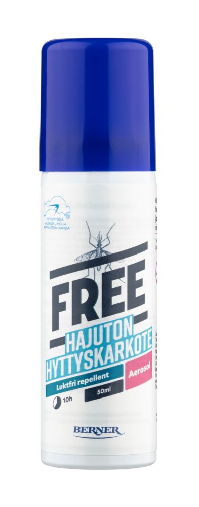 Tuotekuva: Free Hyttyskarkote Aerosoli 50 ml