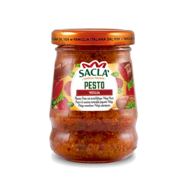 Tuotekuva: Saclà 'Nduja salami pesto 90g