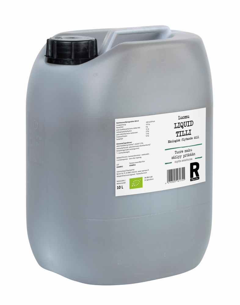 Tuotekuva: Rajamäen Luomu liquid tilli 10l