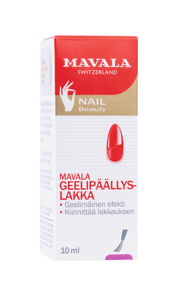 Tuotekuva: Mavala Gel Finish Top coat 10 ml päällyslakka