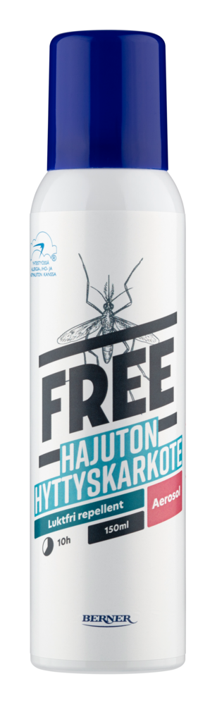 Tuotekuva: Free Hyttyskarkote Aerosoli 150 ml