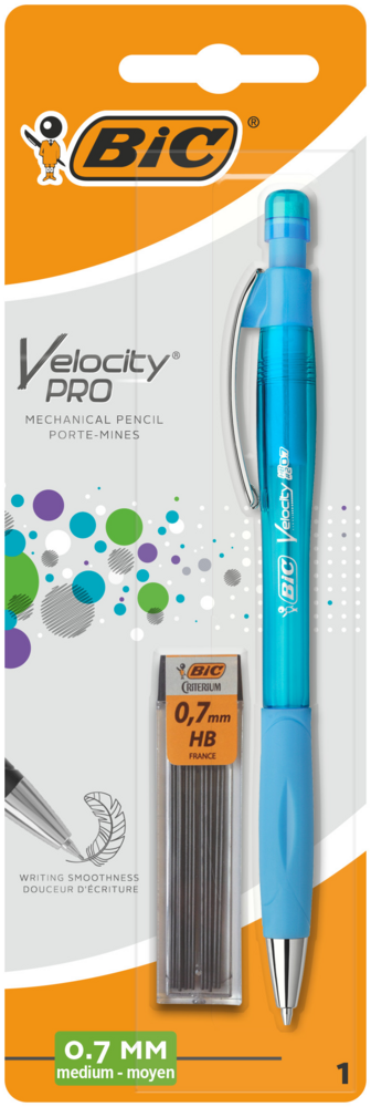Tuotekuva: BIC Velocity Pro lyijytäytekynä 0,5 + täyttölyijyt