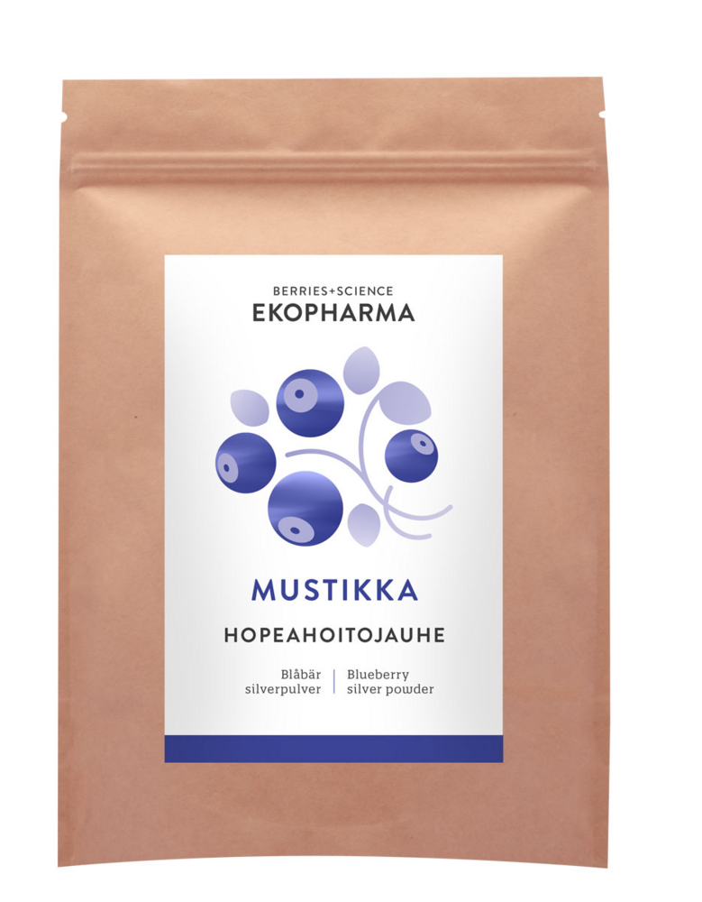 Tuotekuva: EP Mustikka Hopeahoitojauhe 300g