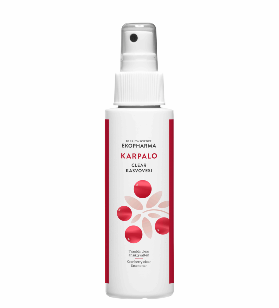 Tuotekuva: EKOPHARMA Karpalo CLEAR Kasvovesi 100ml