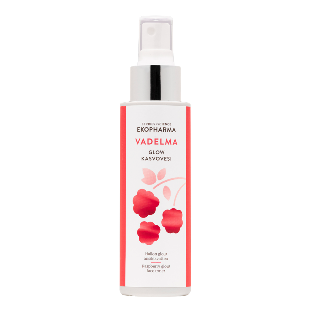 Tuotekuva: EKOPHARMA Vadelma Glow Kasvovesi 100ml