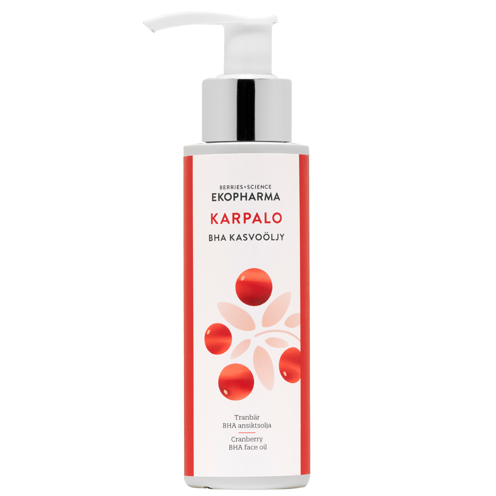 Tuotekuva: EKOPHARMA Karpalo BHA Kasvoöljy 100ml