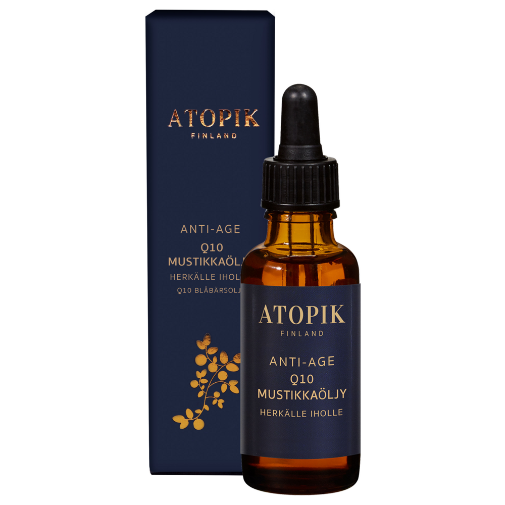 Tuotekuva: ATOPIK ANTI-AGE Q10 Mustikkaöljy 30ml