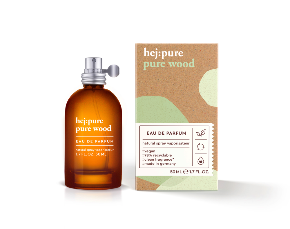 Tuotekuva: hej:pure pure wood EdP 50ml
