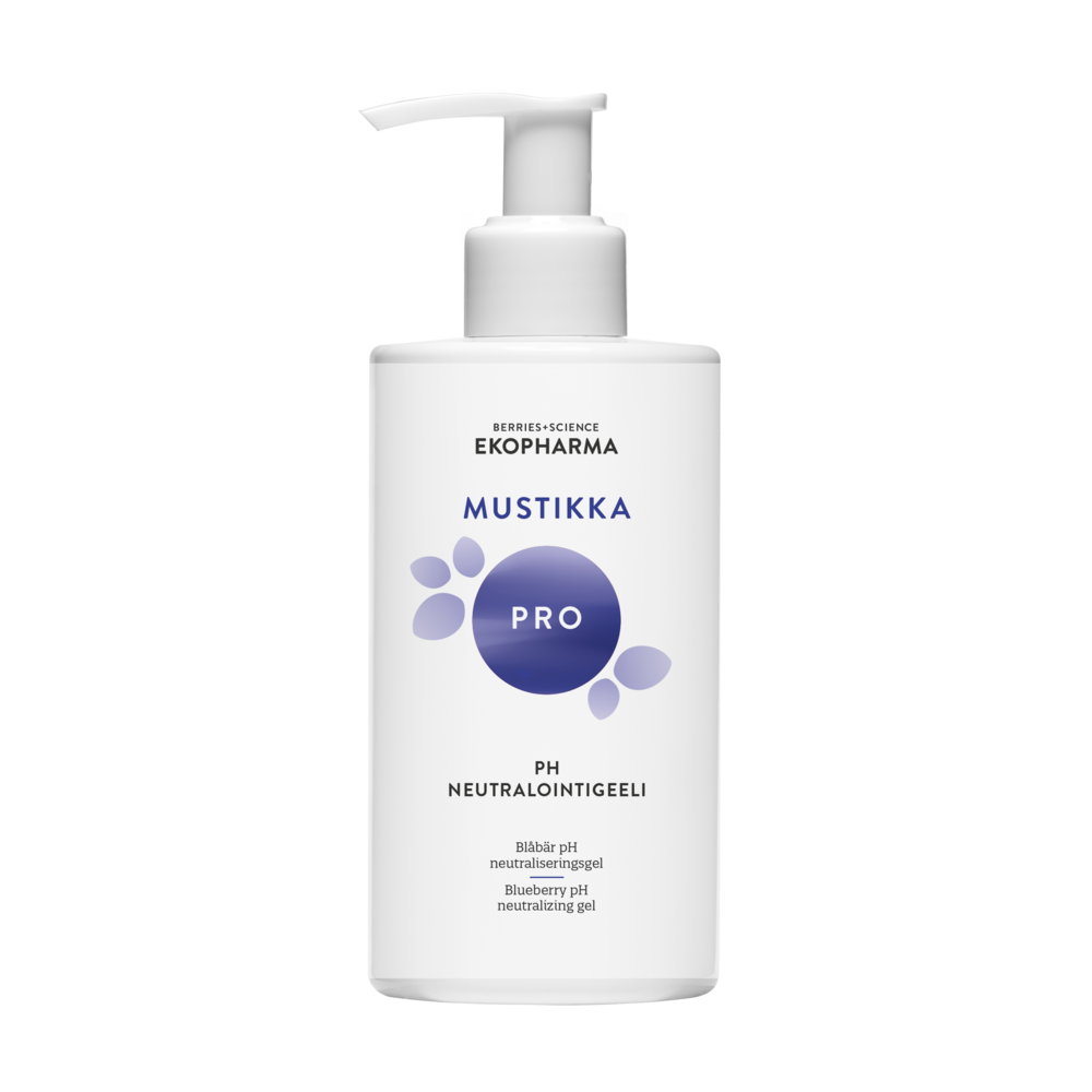 Tuotekuva: Ekopharma Mustikka PRO pH Neutralointigeeli 250 ml
