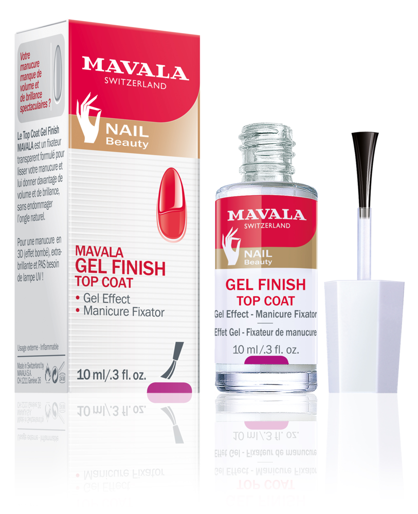 Tuotekuva: Mavala Gel Finish Top coat 10 ml päällyslakka