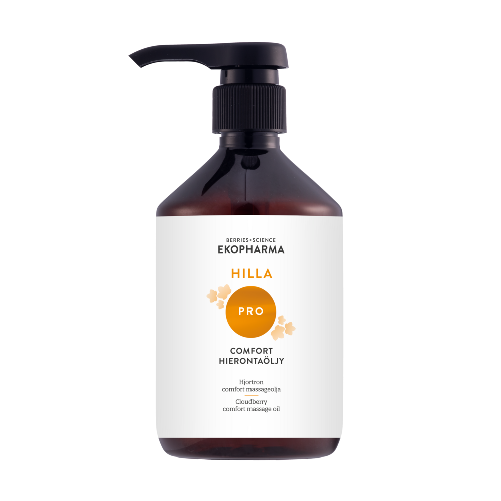 Tuotekuva: Ekopharma Hilla PRO Comfort Hierontaöljy 500ml