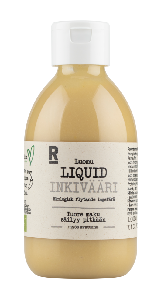 Tuotekuva: Rajamäen Luomu liquid inkivääri 240ml