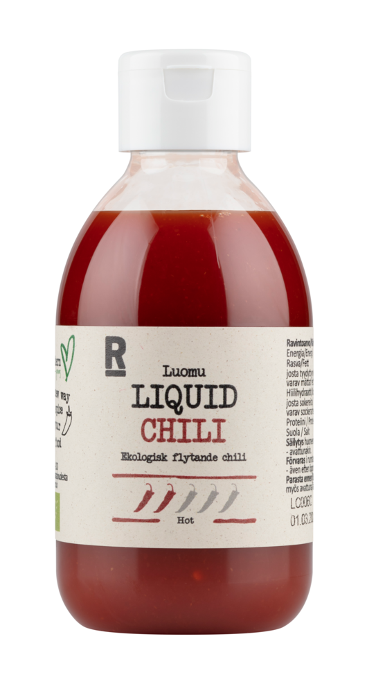 Tuotekuva: Rajamäen Luomu liquid chili 240ml