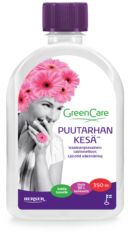 Tuotekuva: GreenCare Puutarhan Kesä Ravinneliuos 350ml