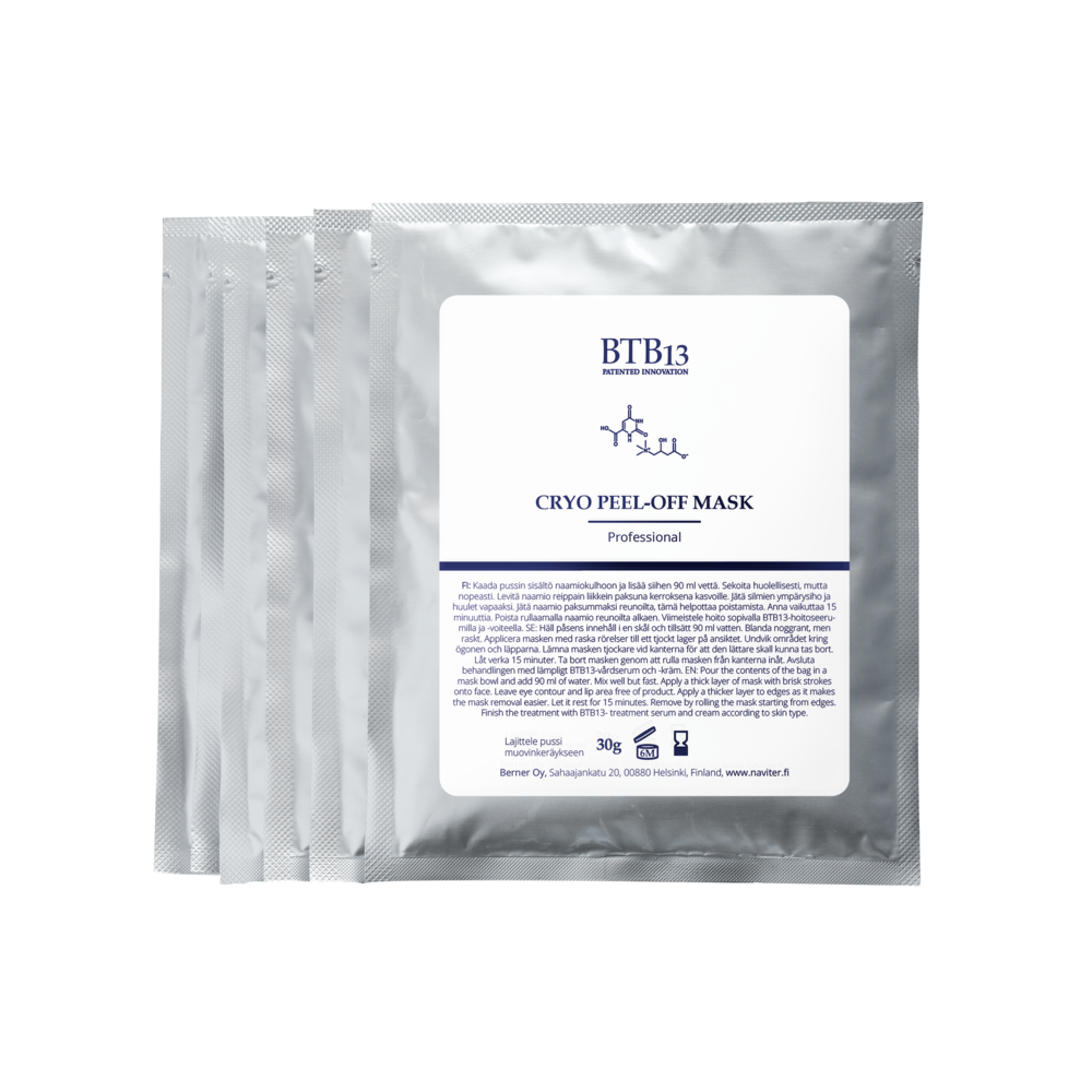 Tuotekuva: BTB13 Cryo Peel-Off Mask Professional 6 x 30g
