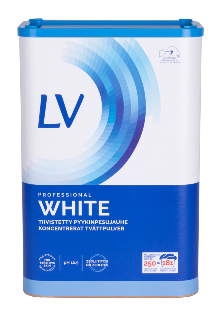 Tuotekuva: LV White Professional 8 kg, pyykinpesujauhe