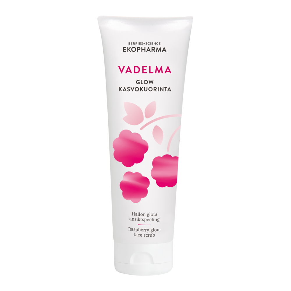 Tuotekuva: EKOPHARMA Vadelma Glow Kasvokuorinta 50ml