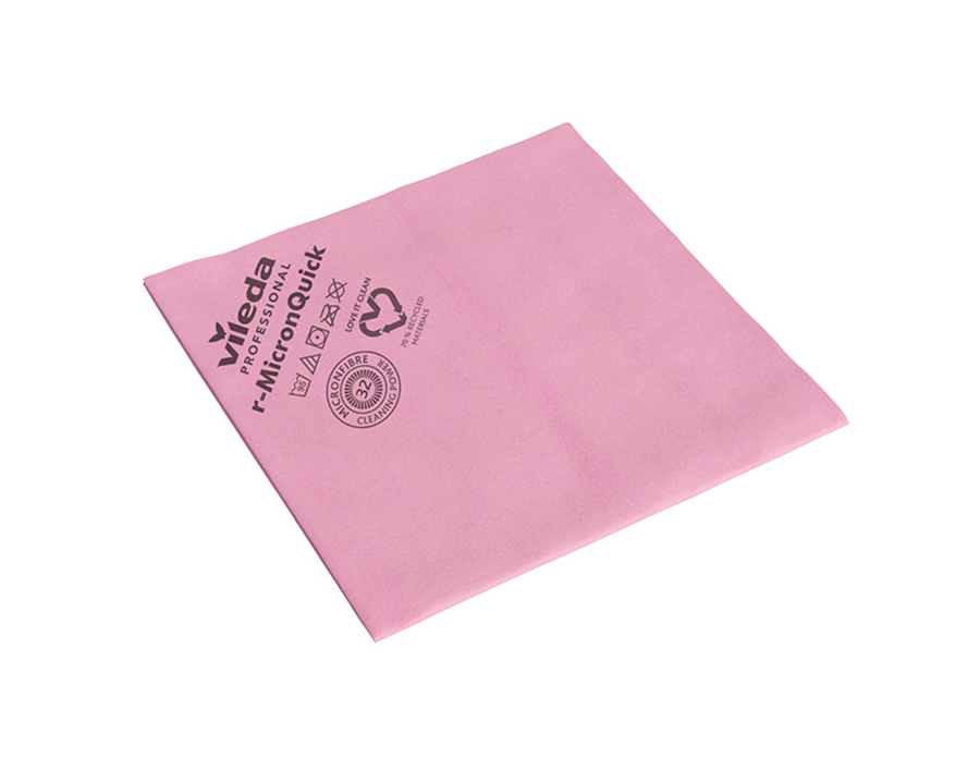 Tuotekuva: Vileda 40x38 cm r-Micronquick punainen 5 kpl/ps
