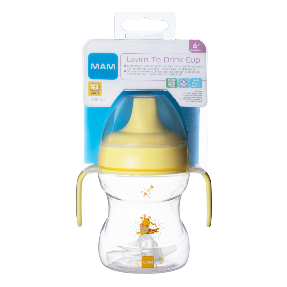Tuotekuva: Ainu Mam 190ml Learn to Drink Cup 6+kk nokkamuki
