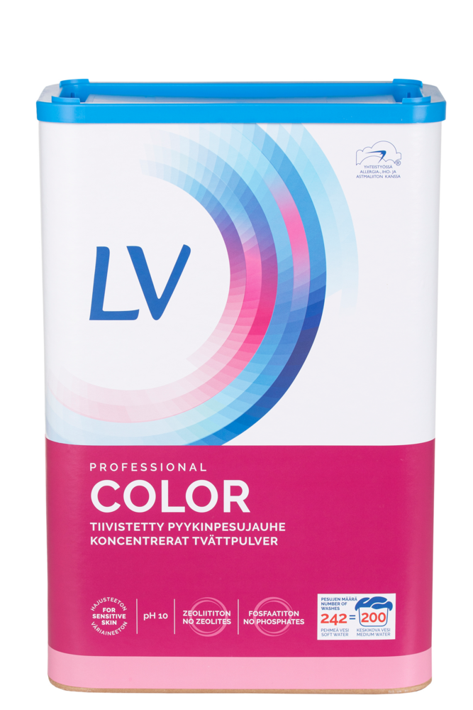 Tuotekuva: LV Professional Color 8 kg, pyykinpesujauhe