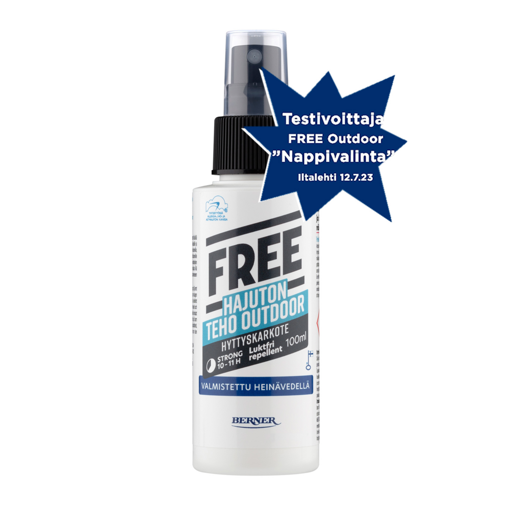 Tuotekuva: Free Hyttyskarkote Outdoor 100 ml