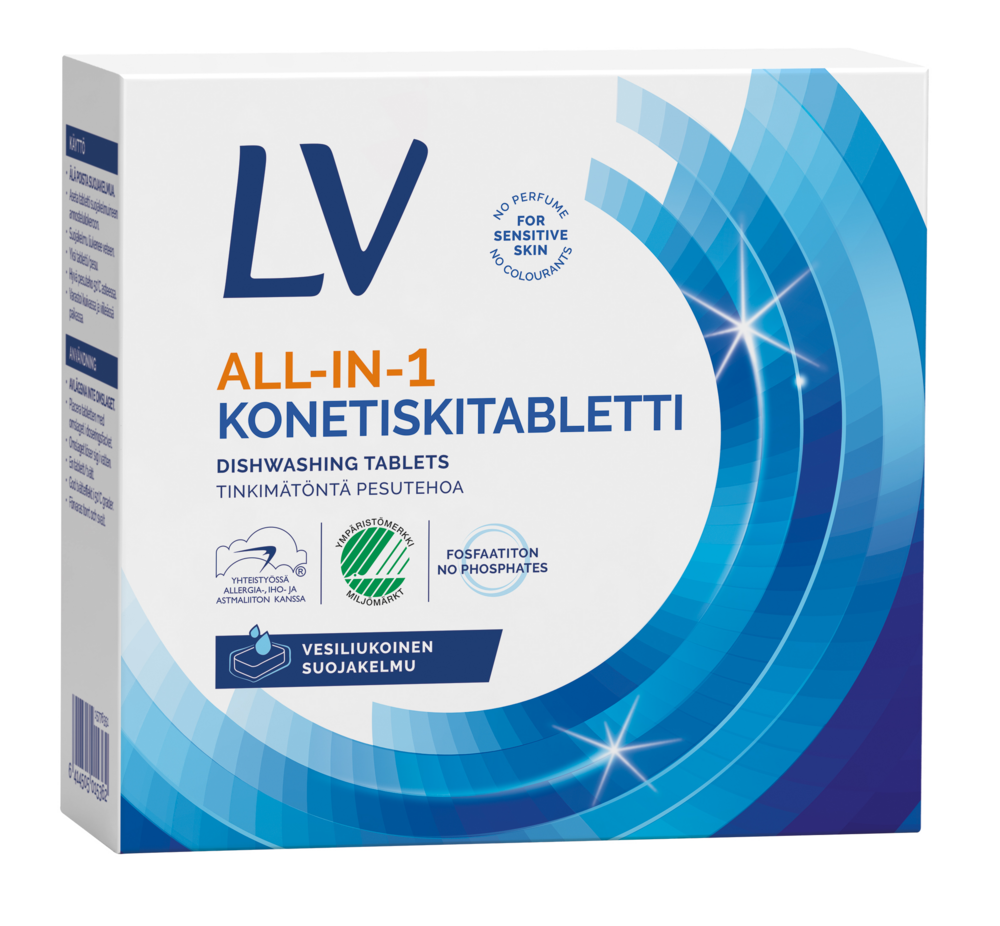 Tuotekuva: LV all-in-one konetiskitabletti 40 kpl