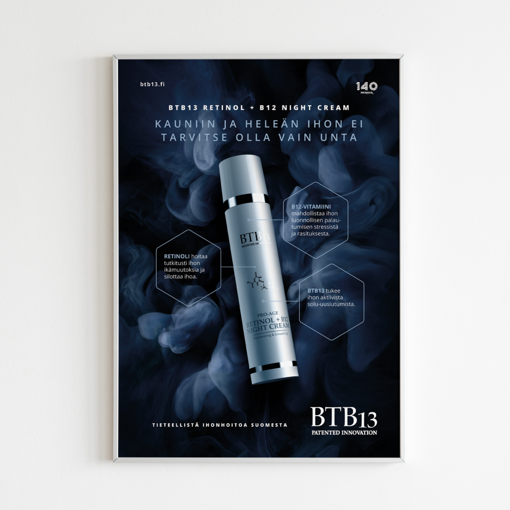 Tuotekuva: BTB13 Retinol + B12 Juliste