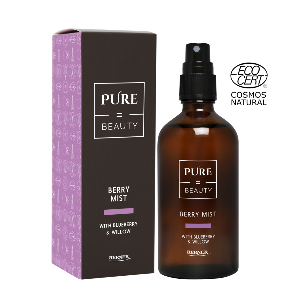 Tuotekuva: Pure=Beauty Berry Mist with Blueberry & Willow -kasvosuihke 100 ml
