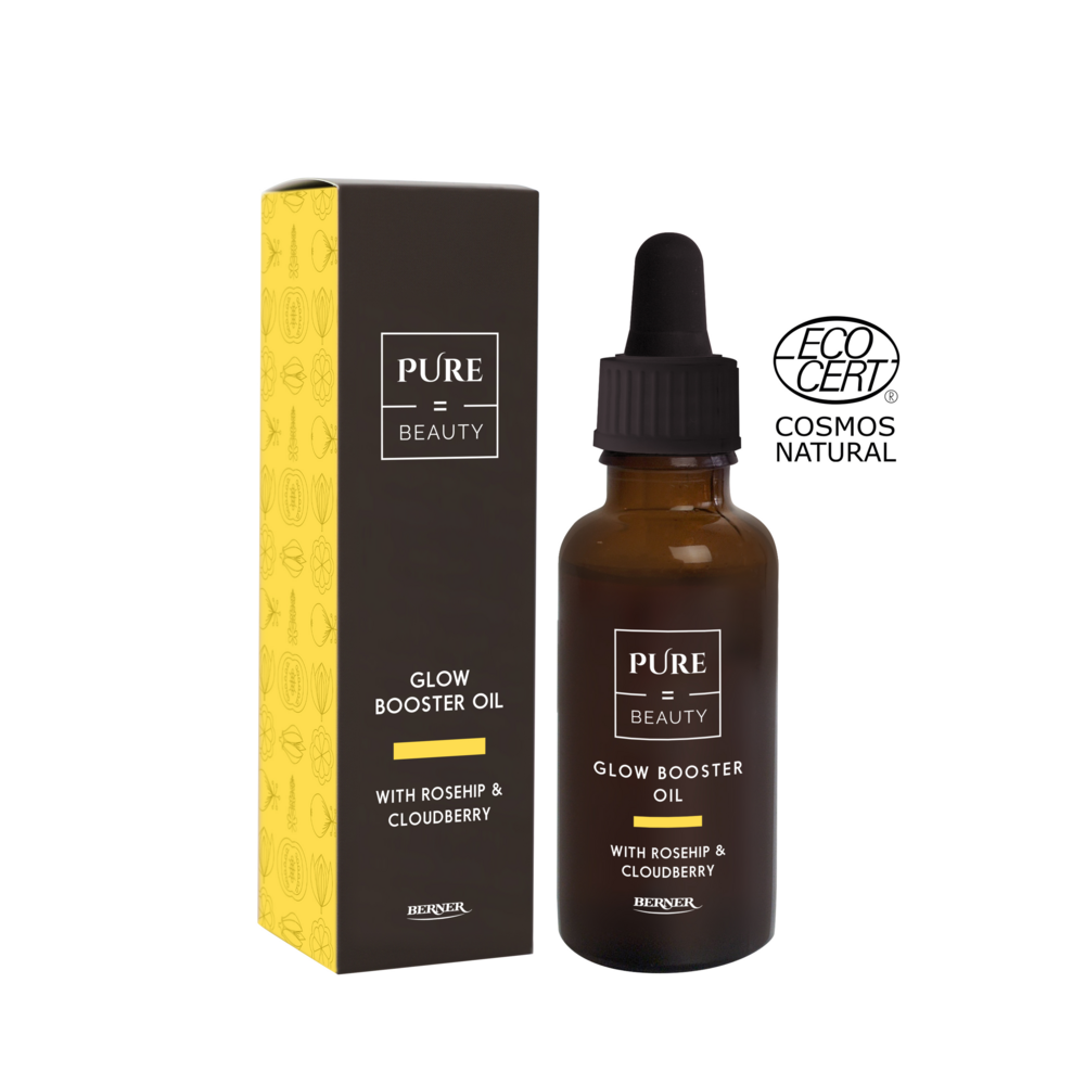 Tuotekuva: Pure=Beauty Glow Booster Oil with Rosehip & Cloudberry -seerumi 30 ml